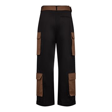 Haute L\' Amitié - Rabi Mix Pocket Pant - Dusty Mocca